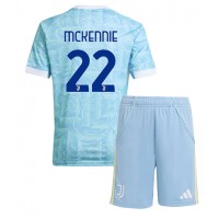 Juventus Weston McKennie #22 Vonkajší Detský futbalový dres 2025-26 Krátky Rukáv (+ trenírky)